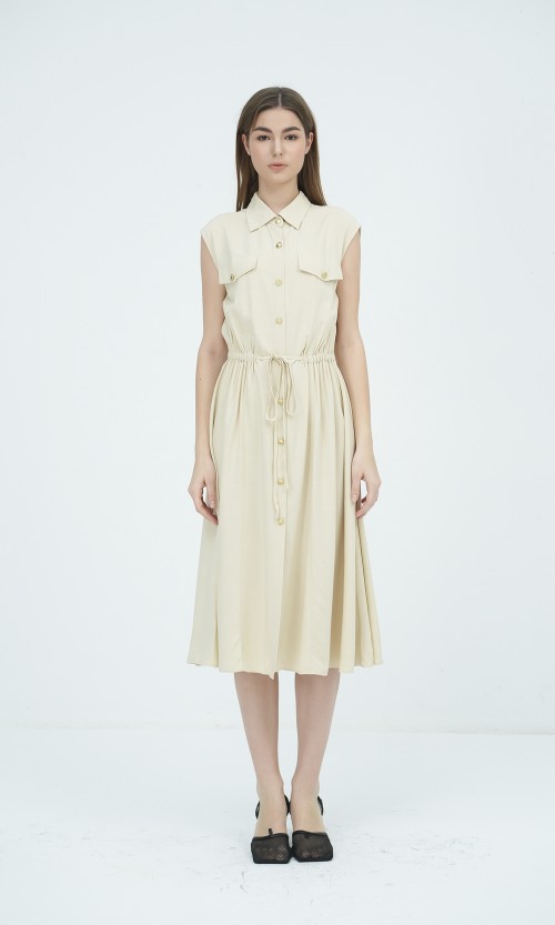 Sixdo SIXDO Woven Flared Dress for Women